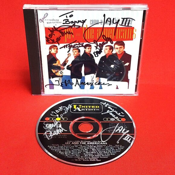 The Best of Jay and the Americans Come A little Bit Closer CD Signed 1990 - Picture 7 of 8